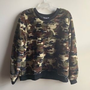 Fuzzy Camo Shirt